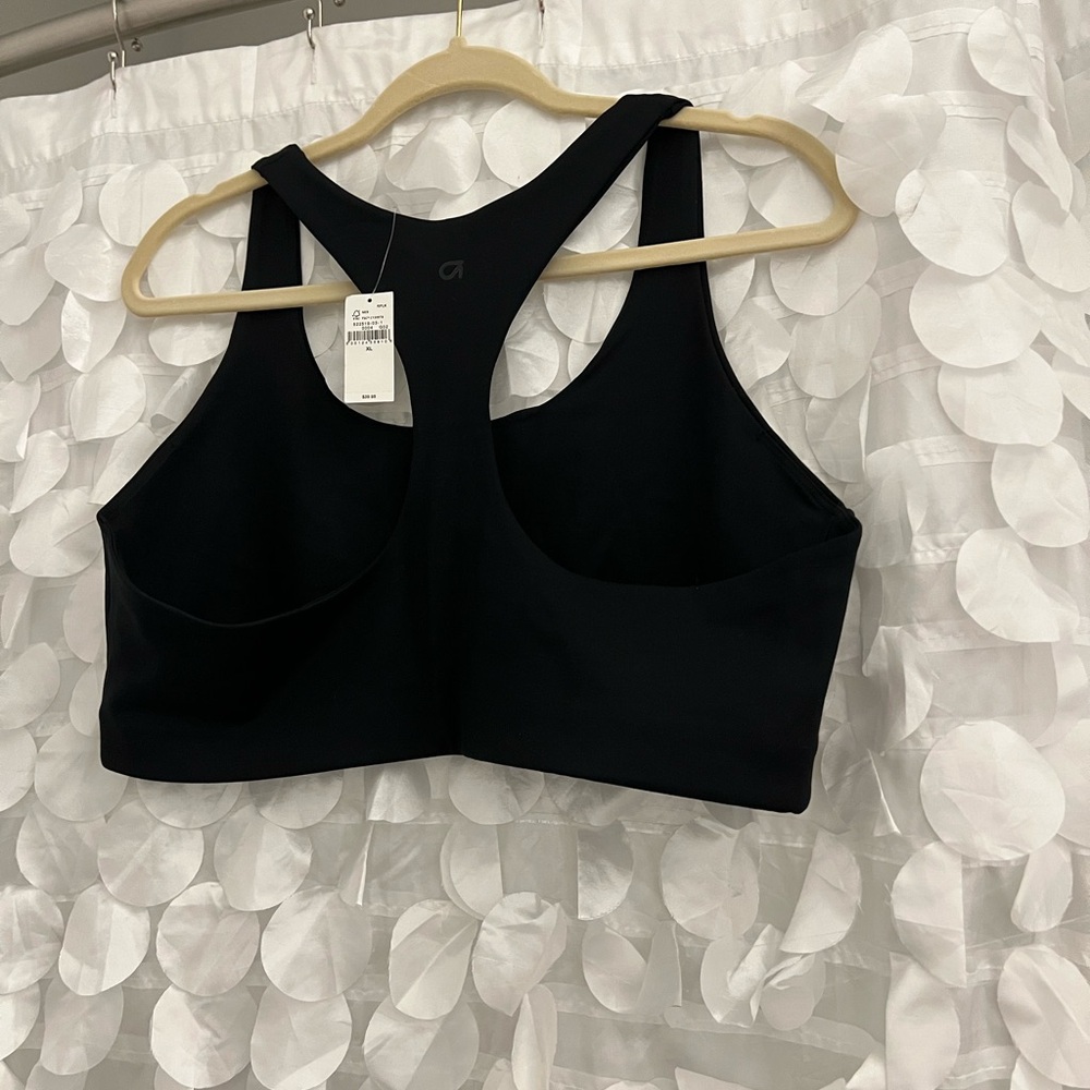 GAP Black Racerback Sports Bra
